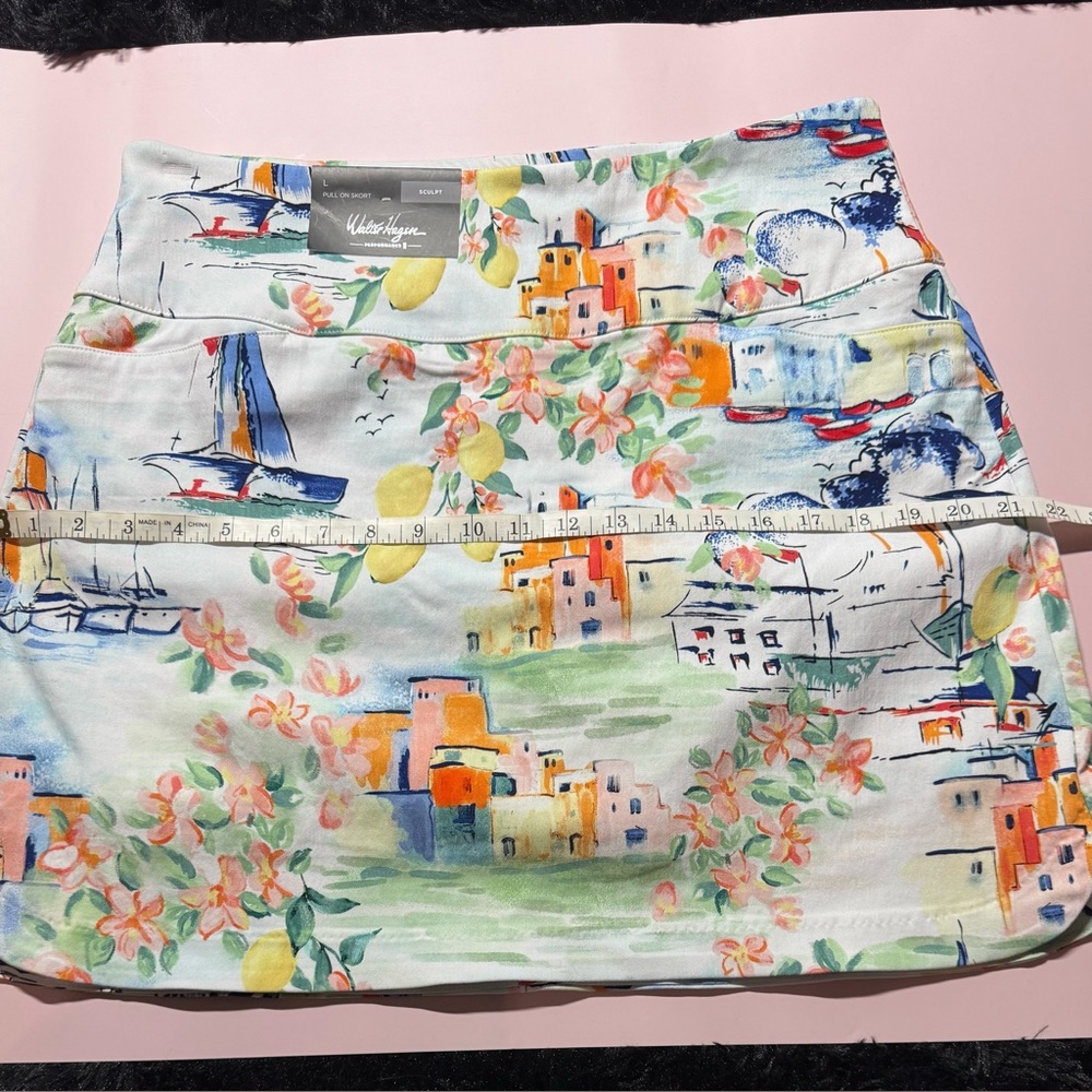 Ladies Walter Hagen Sicily Scape Multicolor Golf / Tennis Skort NWT - Picture 10 of 12